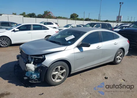 2018 Chevrolet Malibu 1Fl из США, поврежденный, VIN 1G1ZC5ST0JF184687